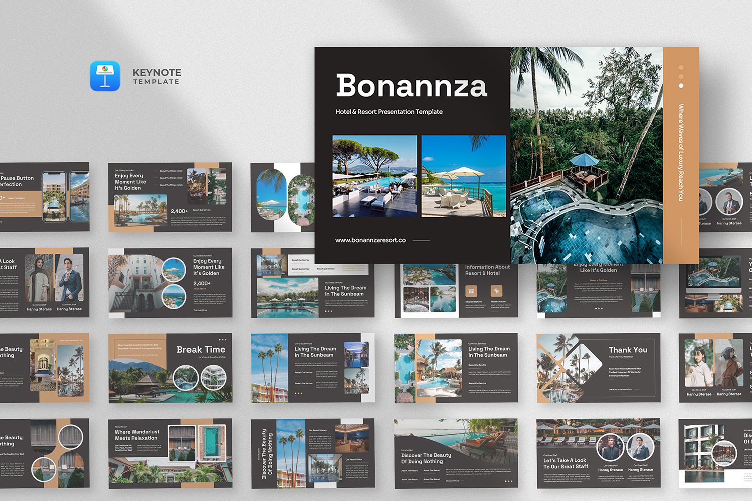 Bonannza - Resort & Hotel Keynote Template