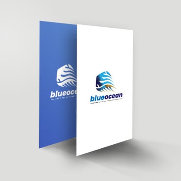 Blue Ocean Logo Templates 418243