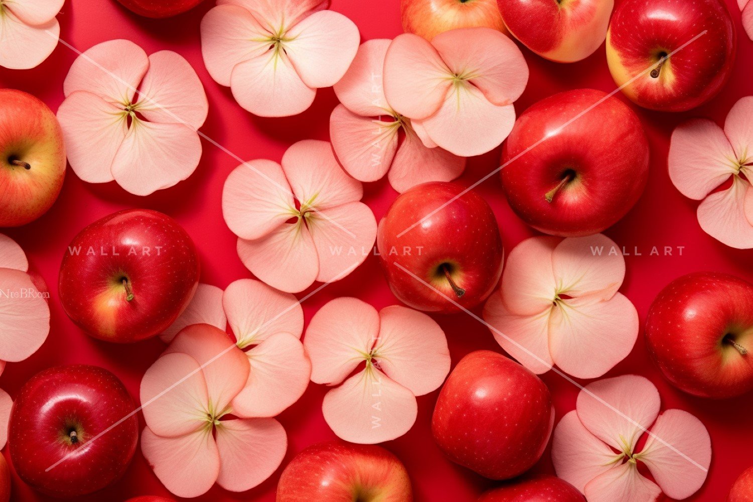 Citrus Fruits Background flat lay on Red Background 41