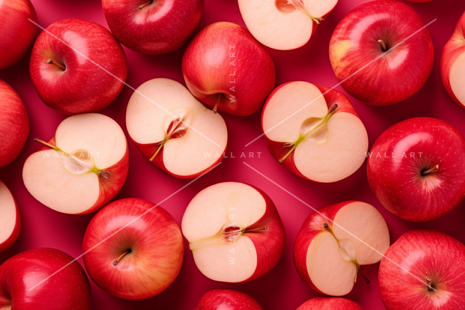 Citrus Fruits Background flat lay on Red Background 42