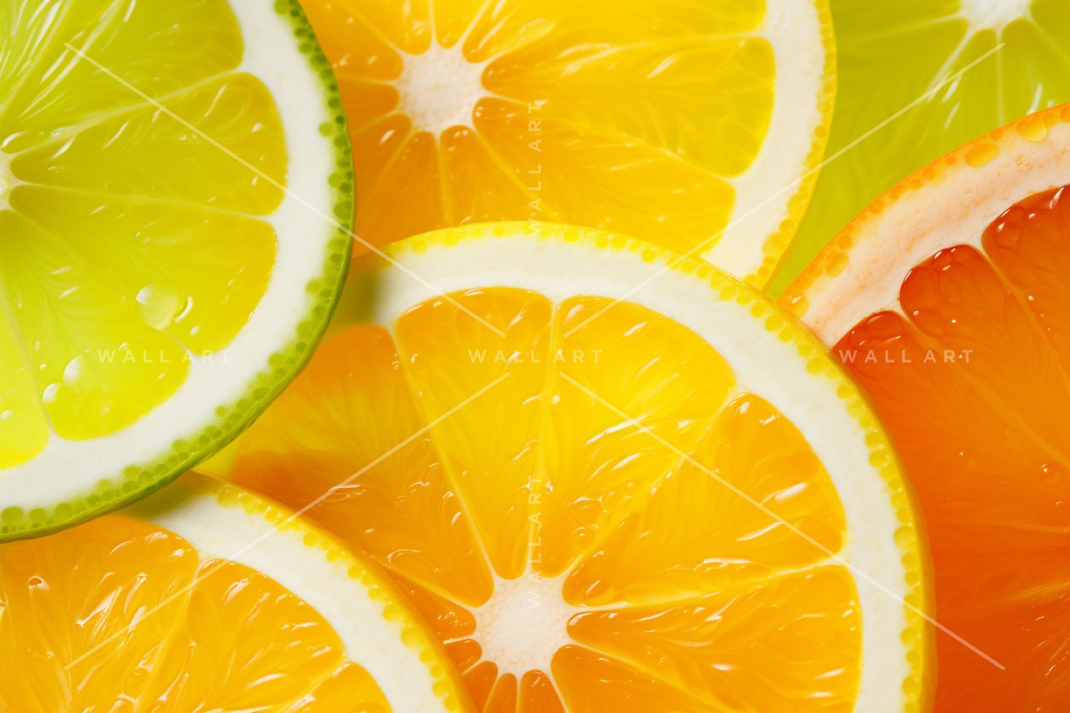 Citrus Fruits Background flat lay 52