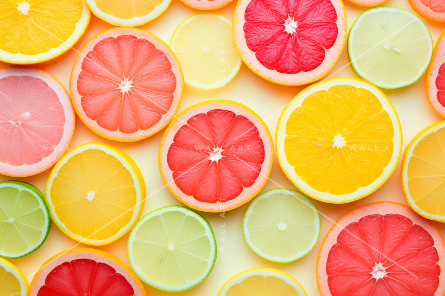 Citrus Fruits Background flat lay 70