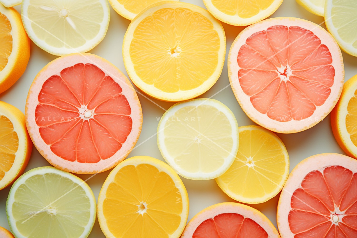 Citrus Fruits Background flat lay on yellow BackgroundCitrus 80