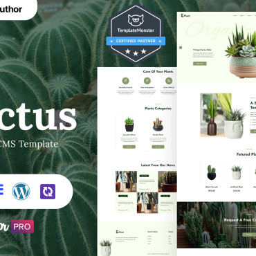 Cactus Shop WordPress Themes 419701