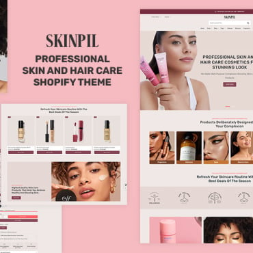 Beauty Cosmetic Shopify Themes 419704