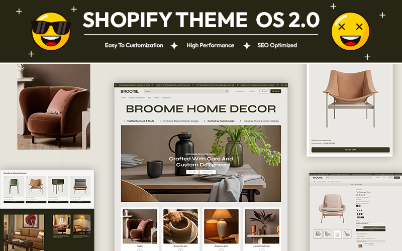 Broome - Home Furniture & Interior Decor Multipurpose Shopify 2.0 Responsive Theme