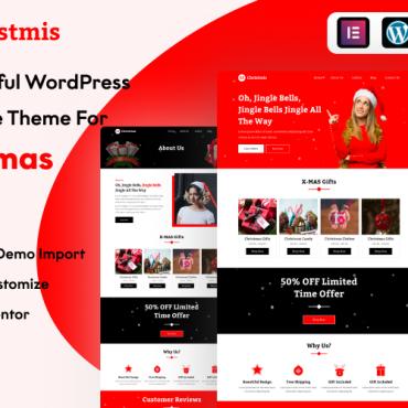 Business Christmas WordPress Themes 420209