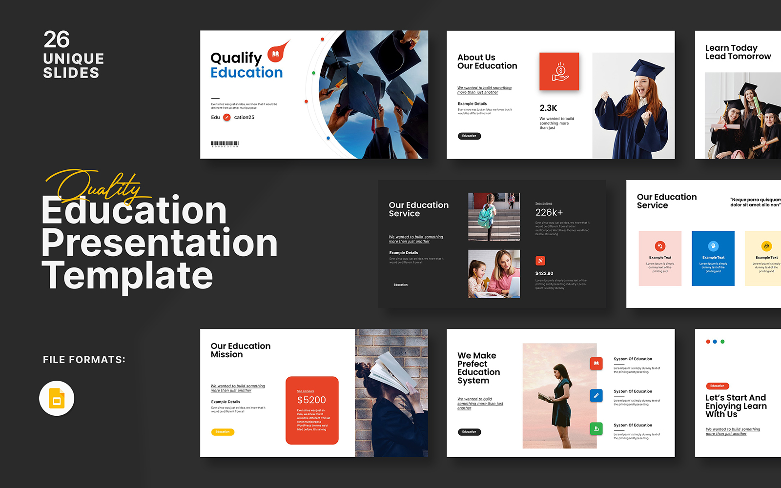 Creative Education Googleslide Presentation Template