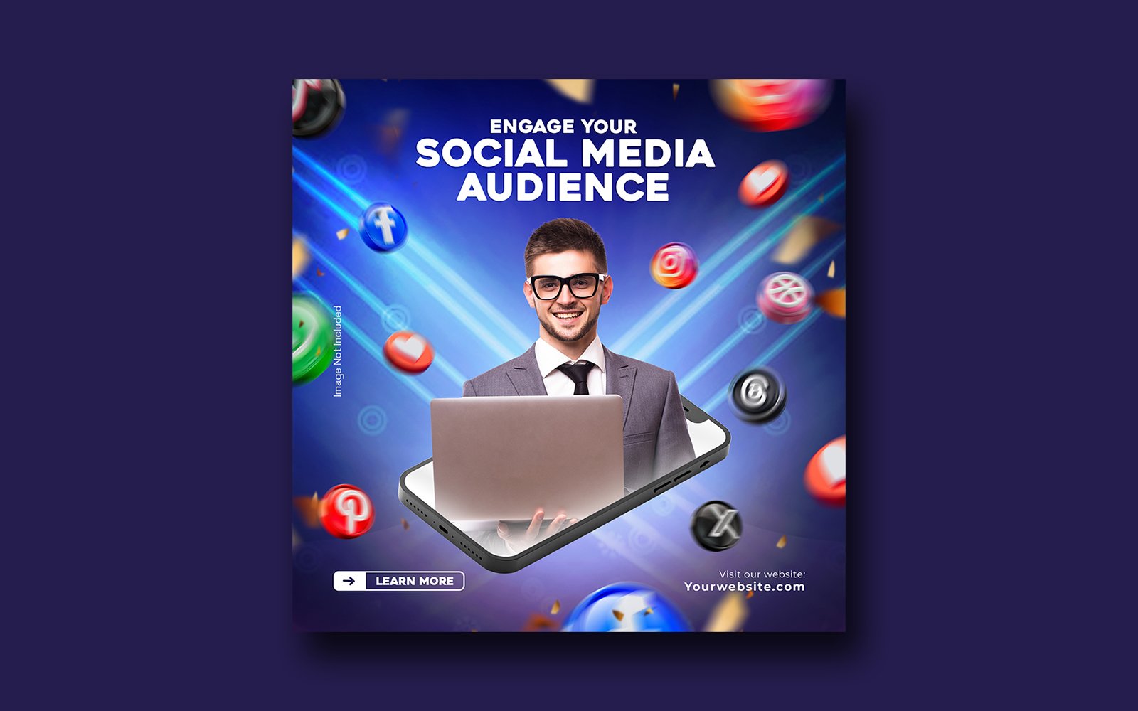 Social Media Marketing Post Template