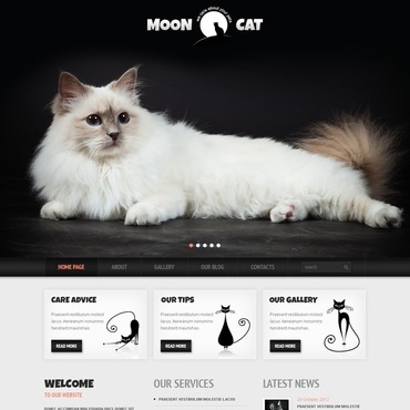 Cat Club WordPress Themes 42117