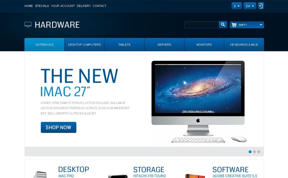 Responsive Hardware Store PrestaShop Theme #42129