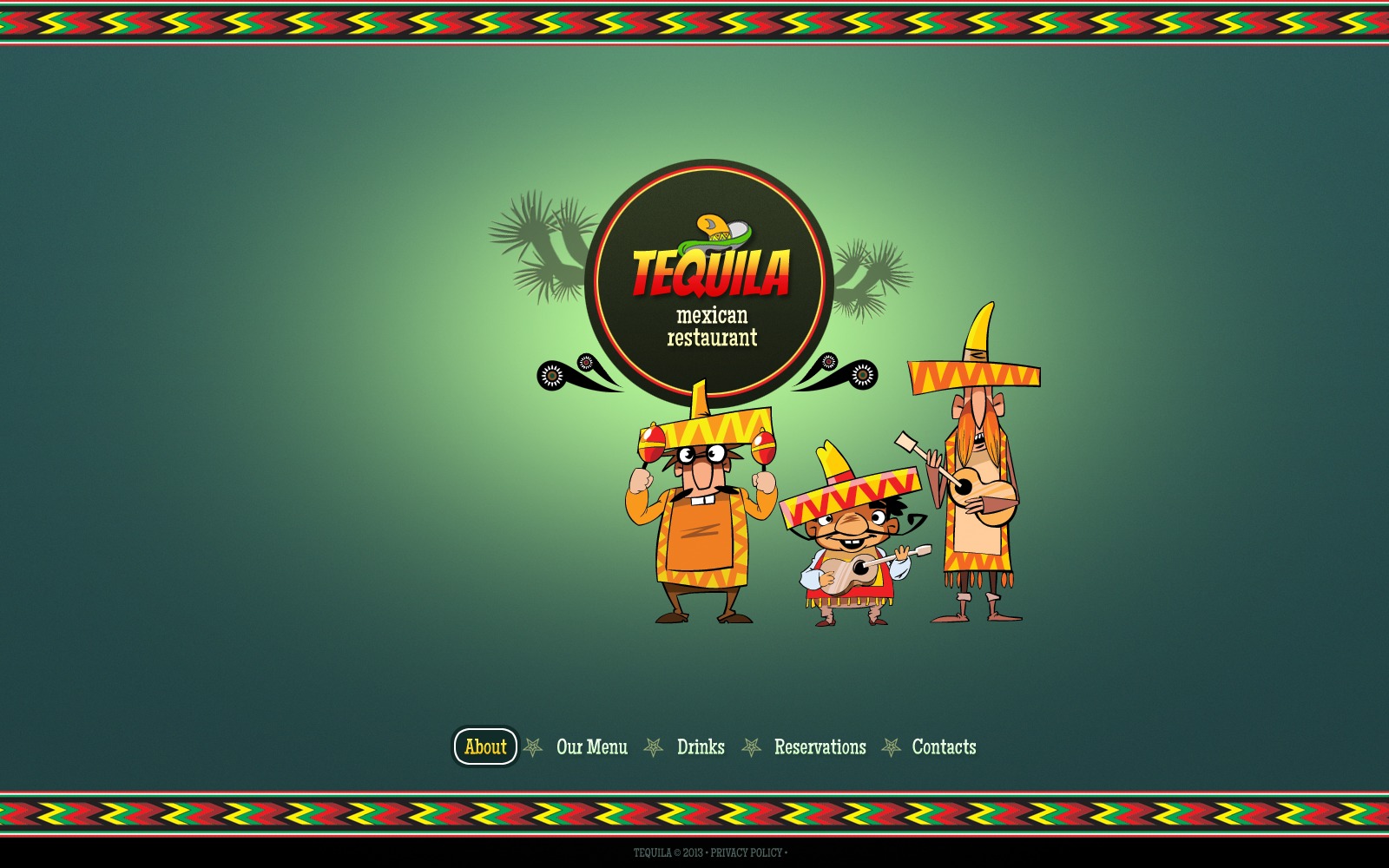 Mexican Restaurant Website Template