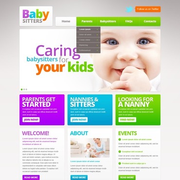 Directory Children Responsive Website Templates 42891