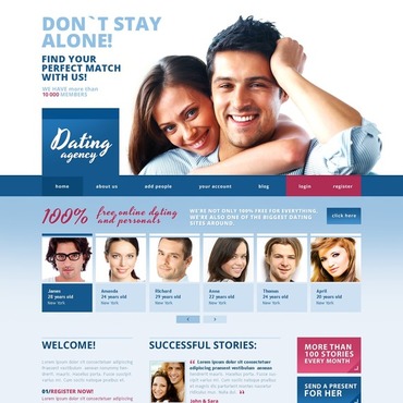 Agency Wedding Responsive Website Templates 43380