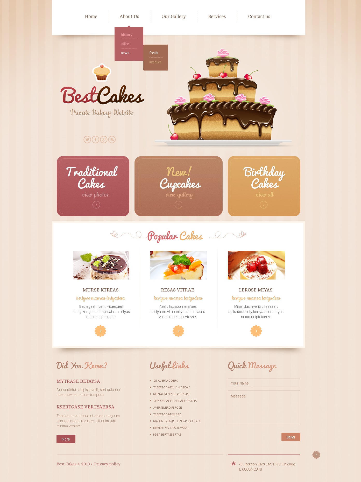 The 10 Best Cute Cake WordPress Themes