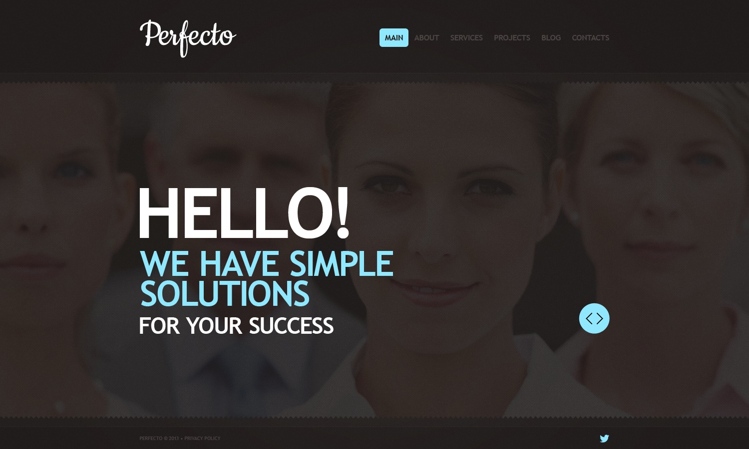 Consulting Website Template