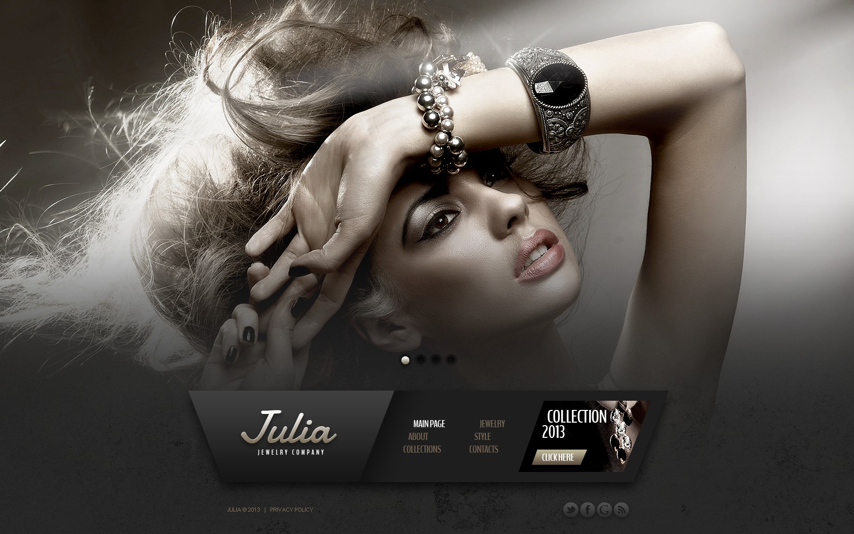 Jewelry Website Template