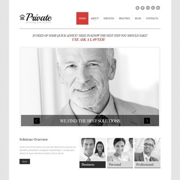 Firm Consulting WordPress Themes 43776