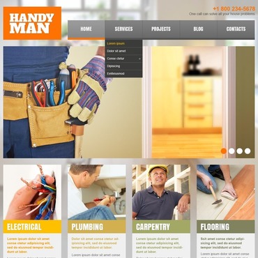 Services Home WordPress Themes 43853