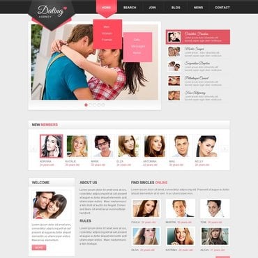 Agency Wedding Responsive Website Templates 44031
