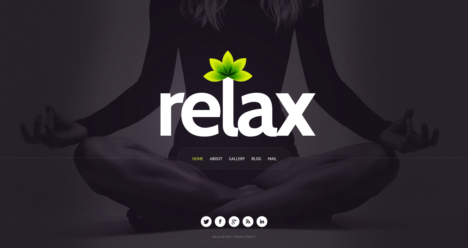 Yoga Website Template