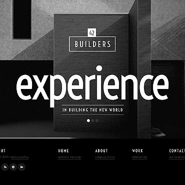 Buildrers Architecture Responsive Website Templates 45844