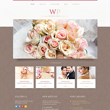 Wedding Planner WordPress Themes 45883