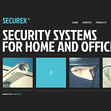Security Co Responsive Website Templates 46359