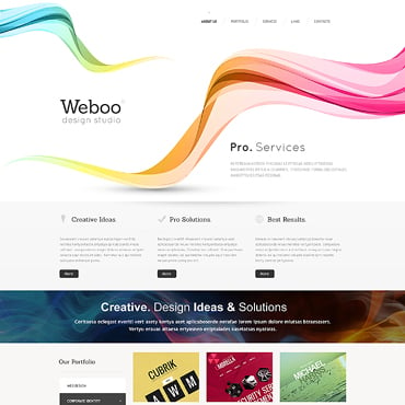Design Studio Responsive Website Templates 46444