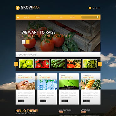 Agriculture Company WordPress Themes 46545