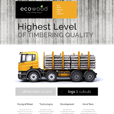 Wood Timber Responsive Website Templates 46912