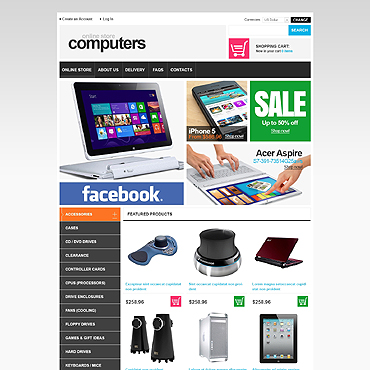 <a class=ContentLinkGreen href=>VirtueMart Templates</a></font> e-boutique hardware 46984