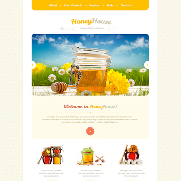 House Bee Responsive Website Templates 47124