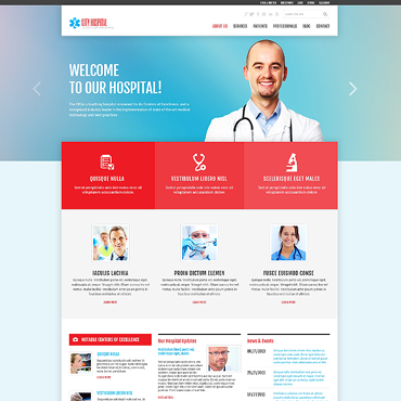 Hospital Clinic WordPress Themes 47536