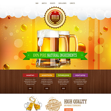 Co Brewer Responsive Website Templates 47592