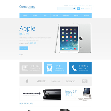 Computers Store Magento Themes 47674