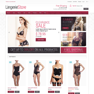 Store Boutique Magento Themes 47721
