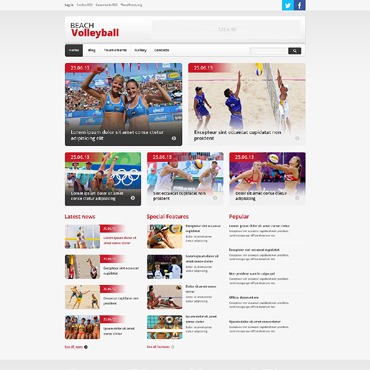 Volley Shark WordPress Themes 47858