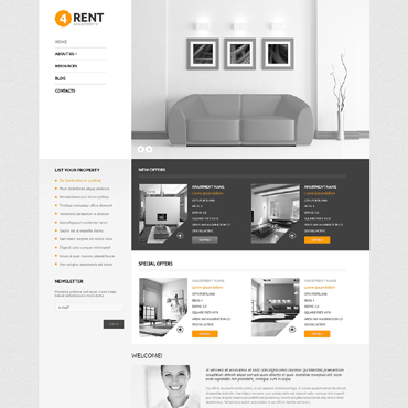 Rent4home Real WordPress Themes 47860