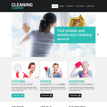 Clear Home Responsive Website Templates 48107