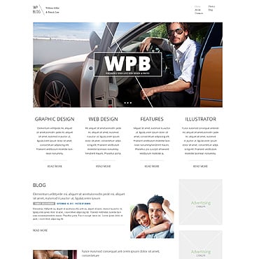 Blog Design WordPress Themes 48162