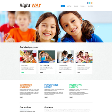 Way Private Responsive Website Templates 48181