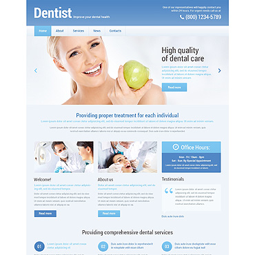 Dental  WordPress Themes 48295