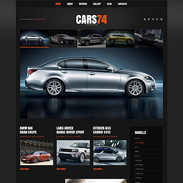Cars News WordPress Themes 48304