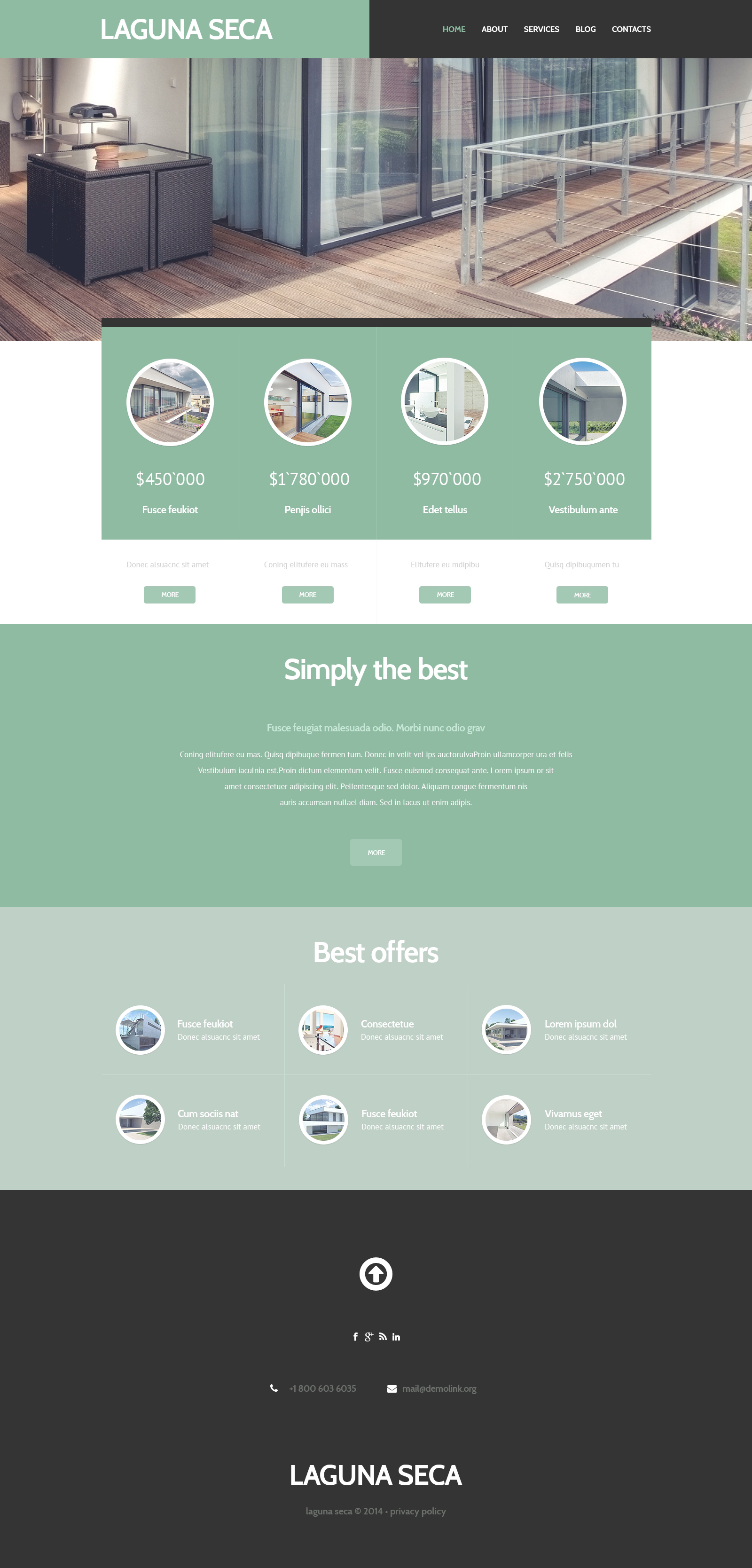 Land Brokers WordPress Theme