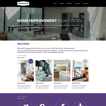 Remodel Remodeling Responsive Website Templates 48482