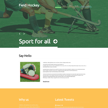 Hockey Sport WordPress Themes 48788
