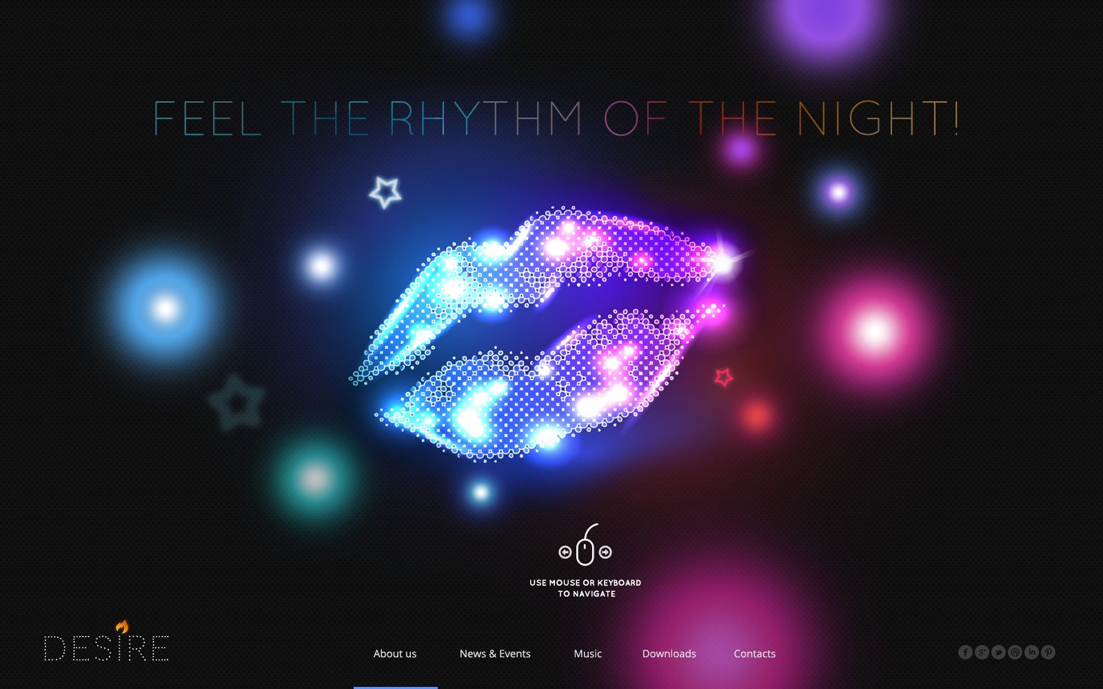 Night Club Website Template