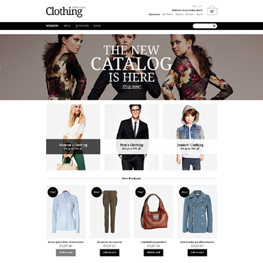 Online Shop Magento Themes 48933