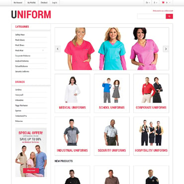 Clothes Wear Magento Themes 48936